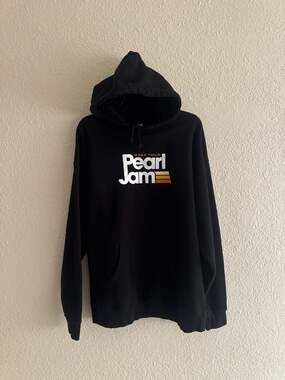 Pearl Jam Official 2024 Dark Matter World Tour Black Hoodie. Size XL